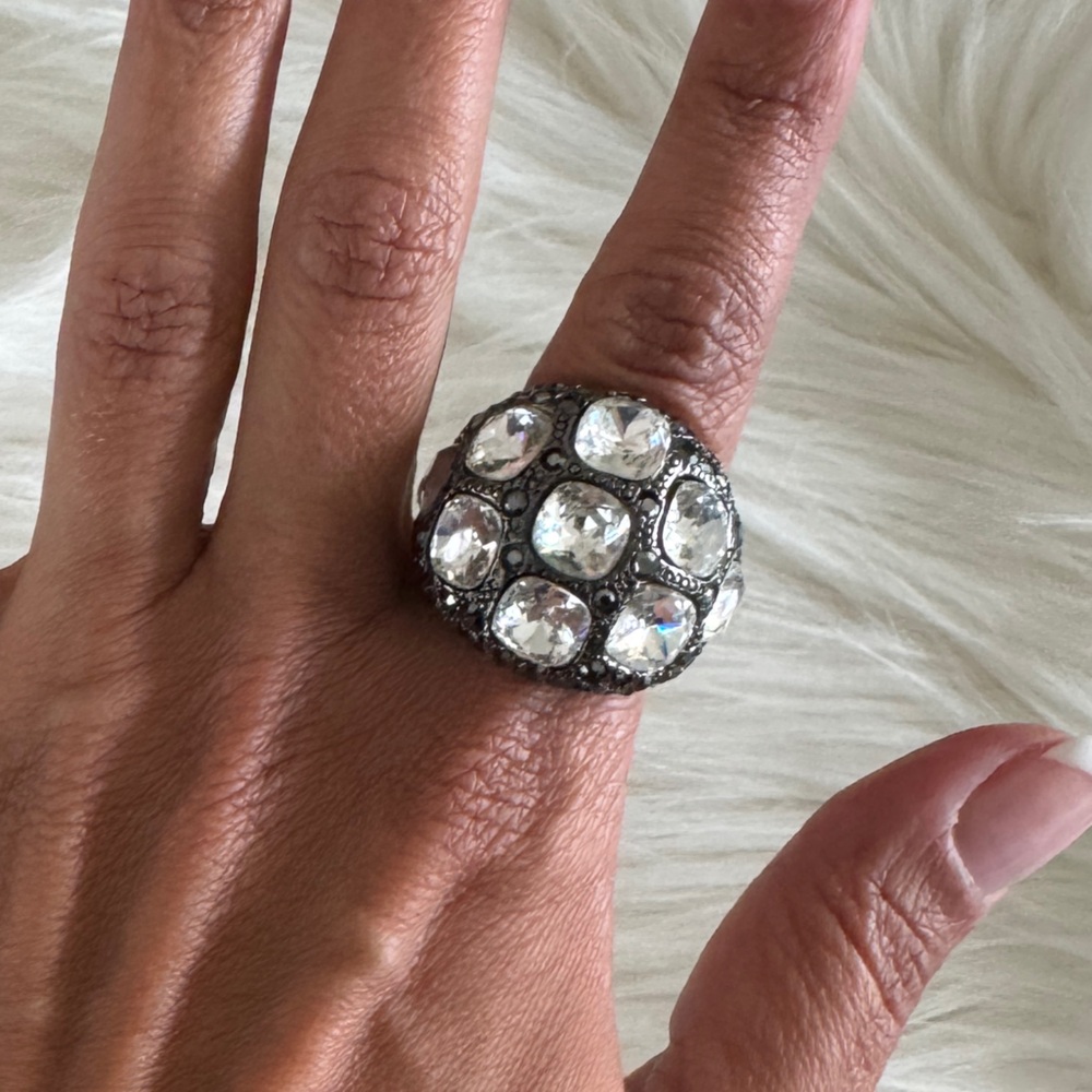 Fun Fab Cocktail Ring - Size 8.5-9